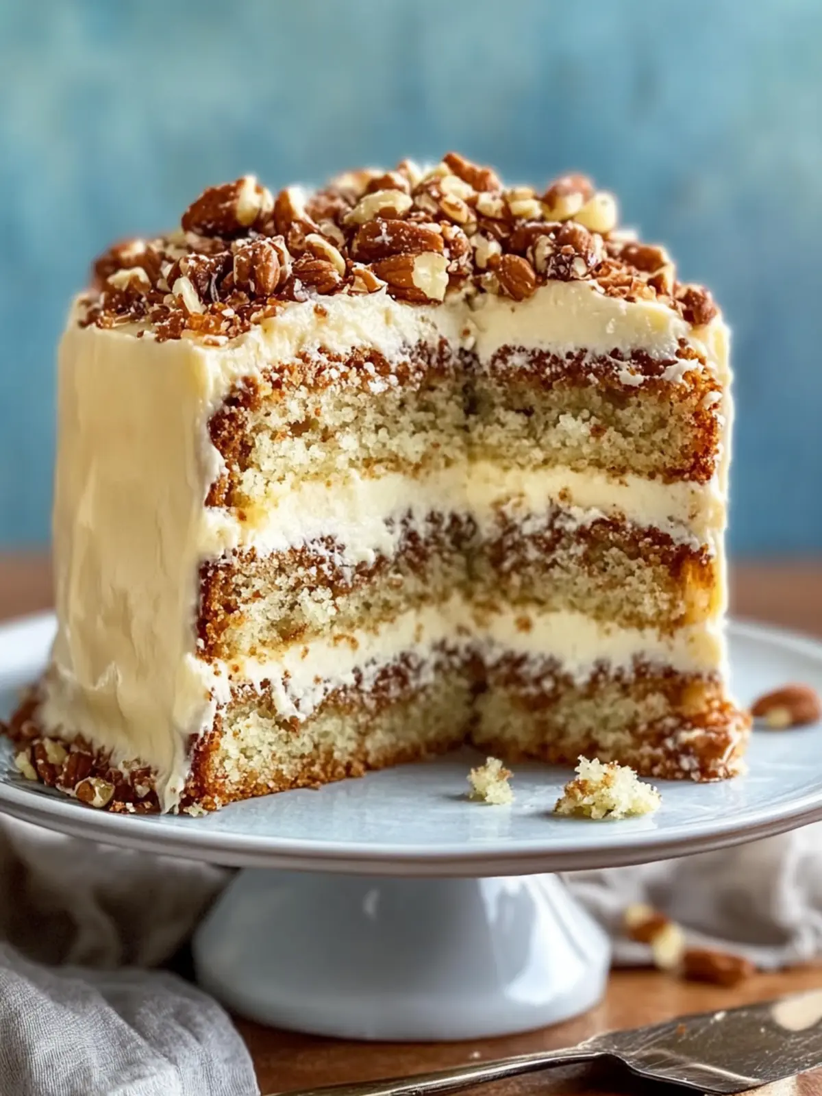 Irresistibly Moist Texas Tornado Cake with Coconut & Pecans 4 Texas Tornado Cake