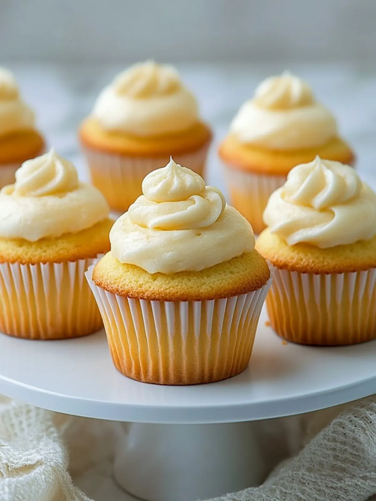 Perfect Vanilla Cupcakes