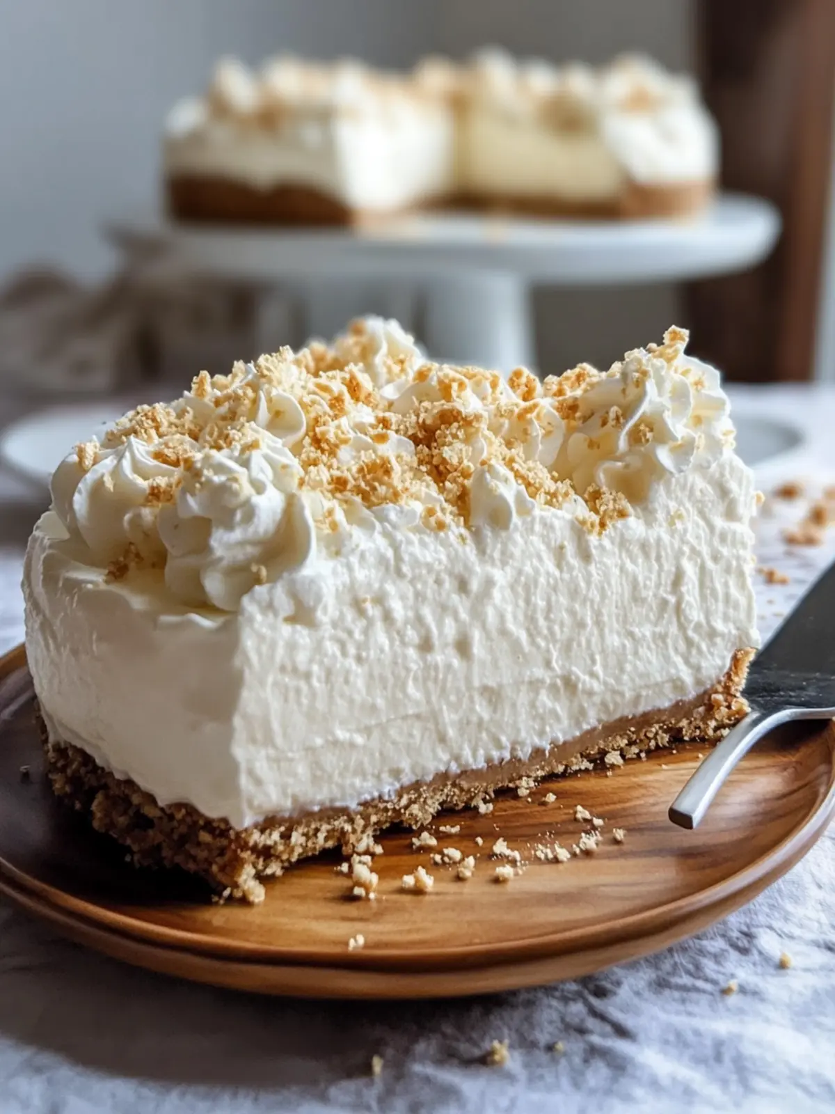 Heavenly Marshmallow Whip Cheesecake for Easy Entertaining 5 Marshmallow Whip Cheesecake