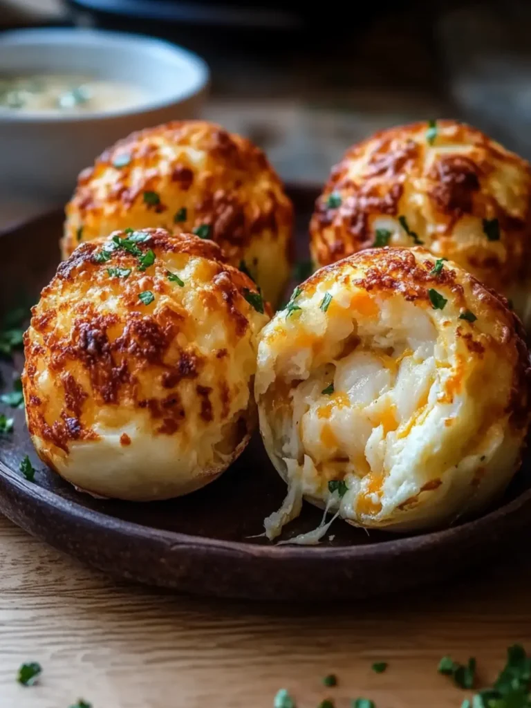 Cheesy Crab Stuffed Bombs