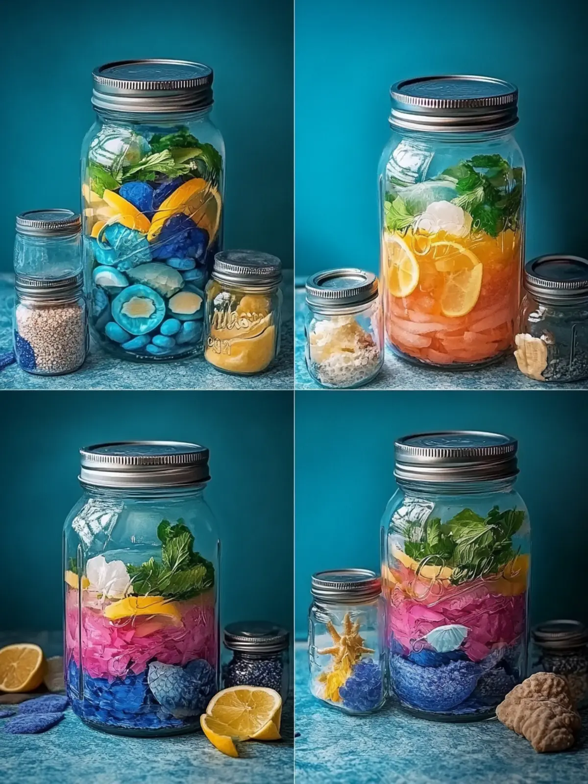 Create Colorful Ocean in Jars: A Fun DIY Craft for All Ages 5 Colorful Ocean in Jars