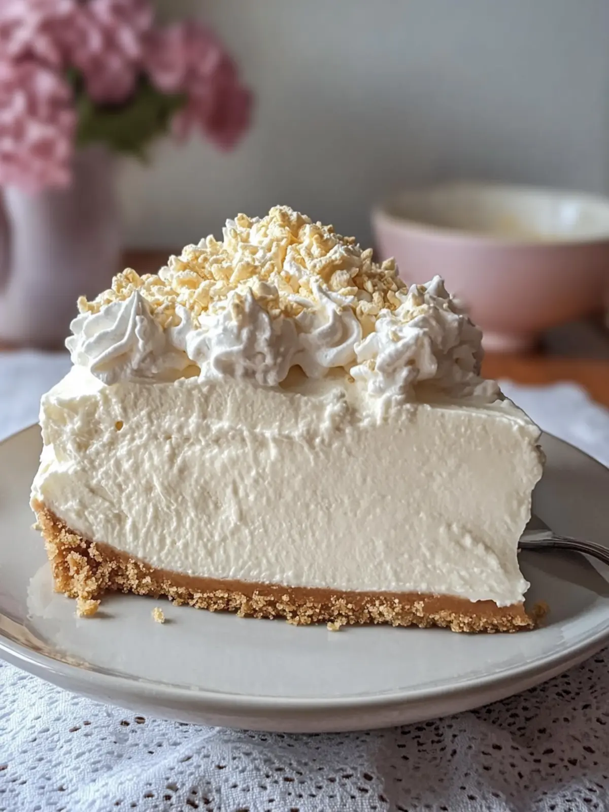 Heavenly Marshmallow Whip Cheesecake for Easy Entertaining 2 Marshmallow Whip Cheesecake
