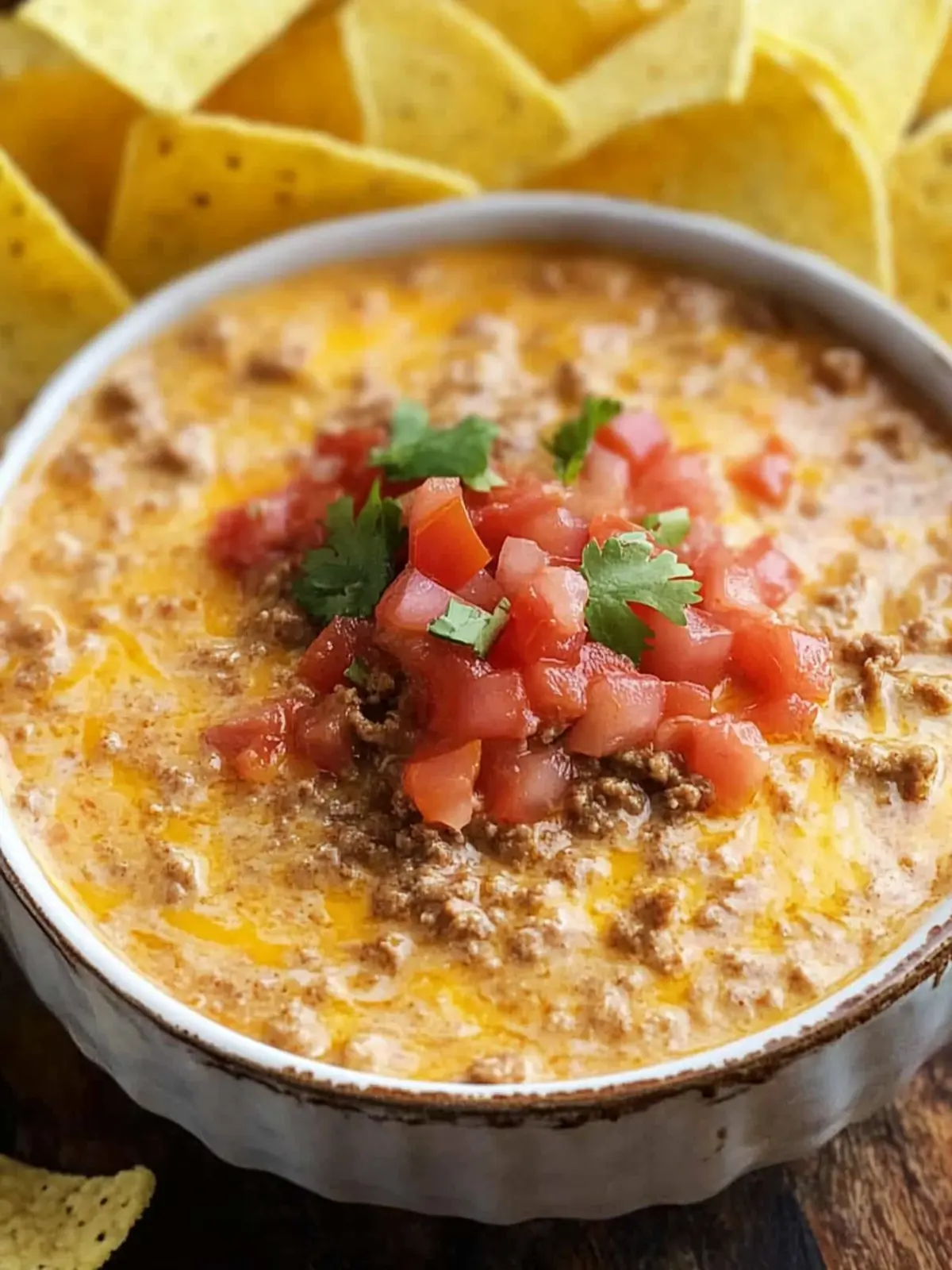 Ultimate Crockpot Rotel Dip with Ground Beef for Game Day Fun 2 Crockpot Rotel Dip With Ground Beef