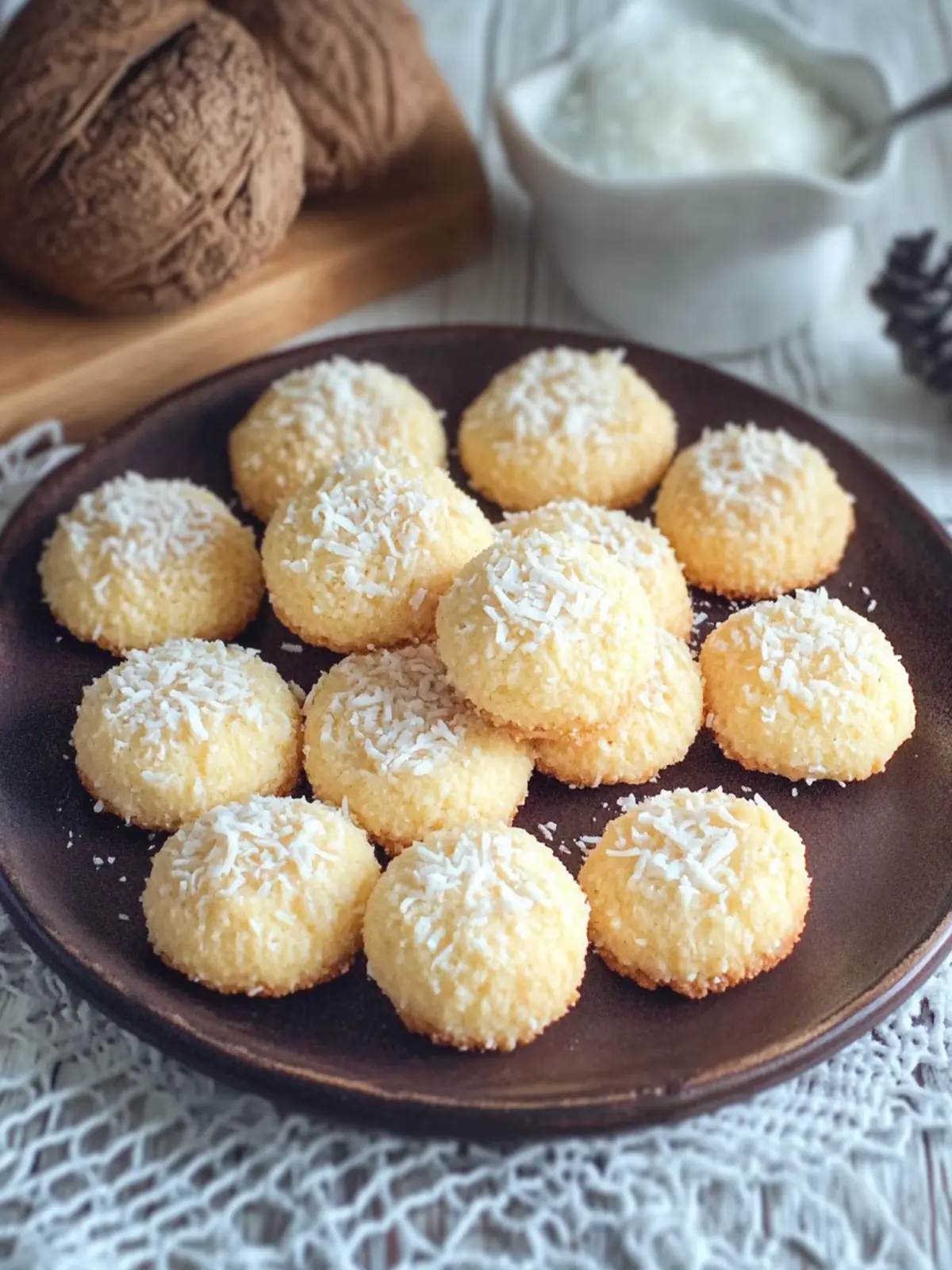 Satisfy Cravings with 3-Ingredient Coconut Cookies Today 2 3-Ingredient Coconut Cookies