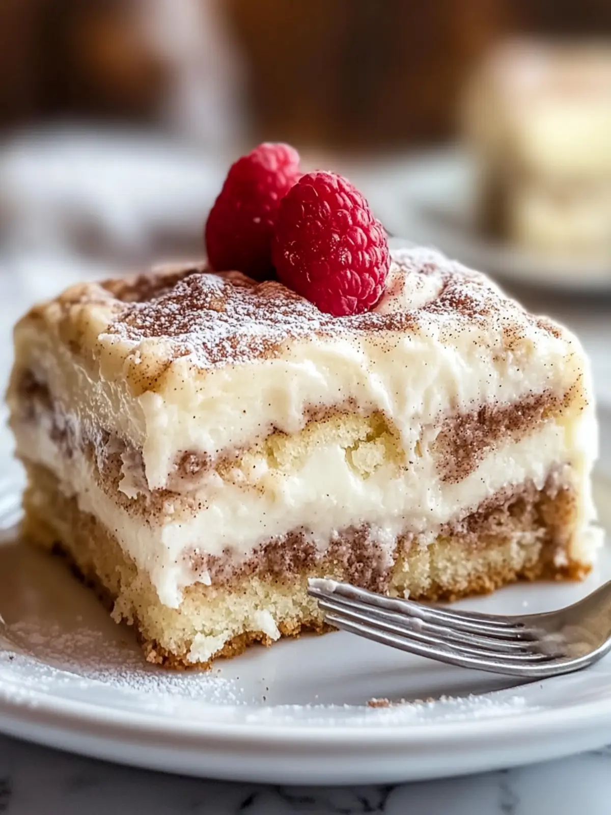 Cinnamon Roll Poke Cake: Cozy Delight for Any Occasion 5 Cinnamon Roll Poke Cake