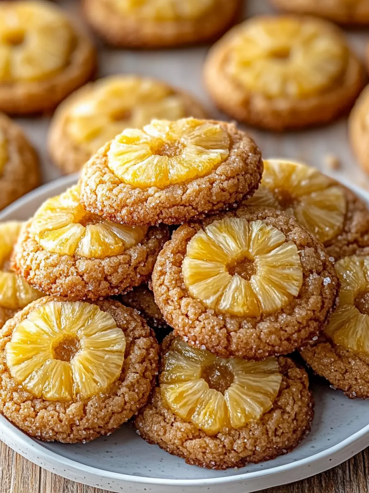 Pineapple Brown Sugar Cookies: Tropical Chewy Delights to Share 2 Pineapple Brown Sugar Cookies