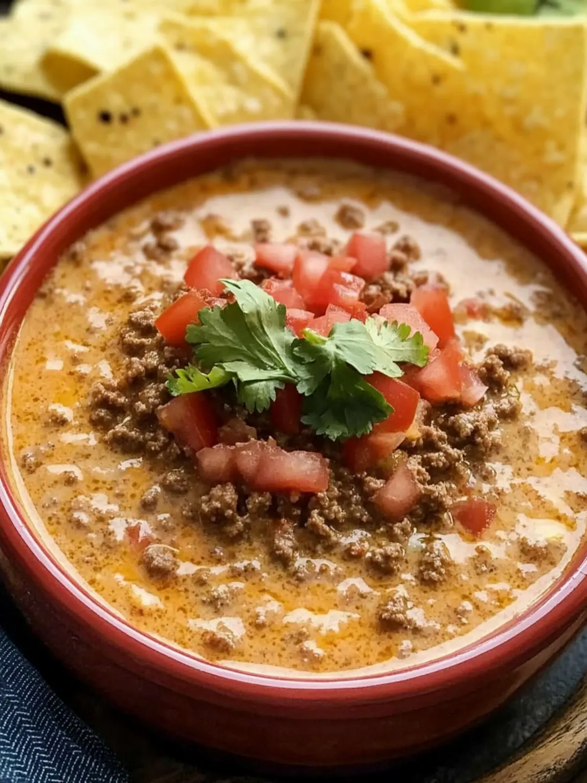 Ultimate Crockpot Rotel Dip with Ground Beef for Game Day Fun 4 Crockpot Rotel Dip With Ground Beef
