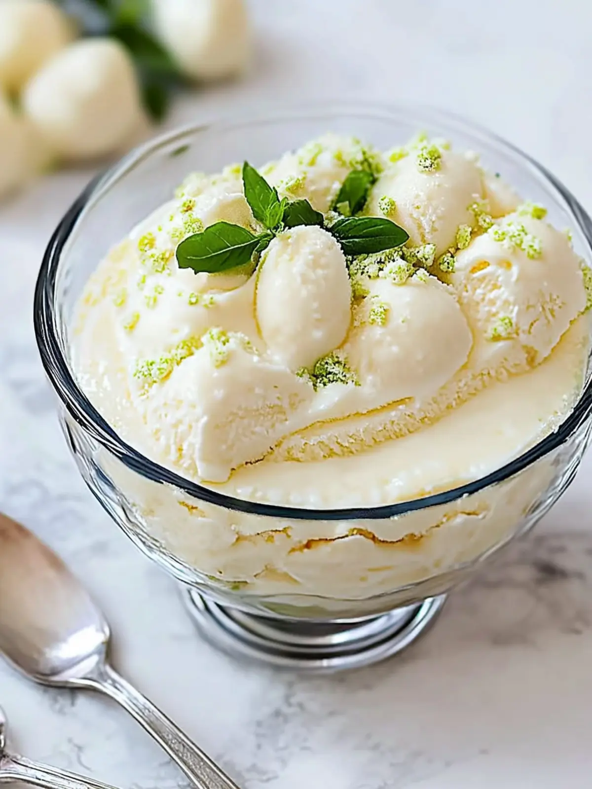 4-Ingredient Lemon Ice Cream Dessert You’ll Love This Summer 4 Ice cream dessert with 4 ingredients