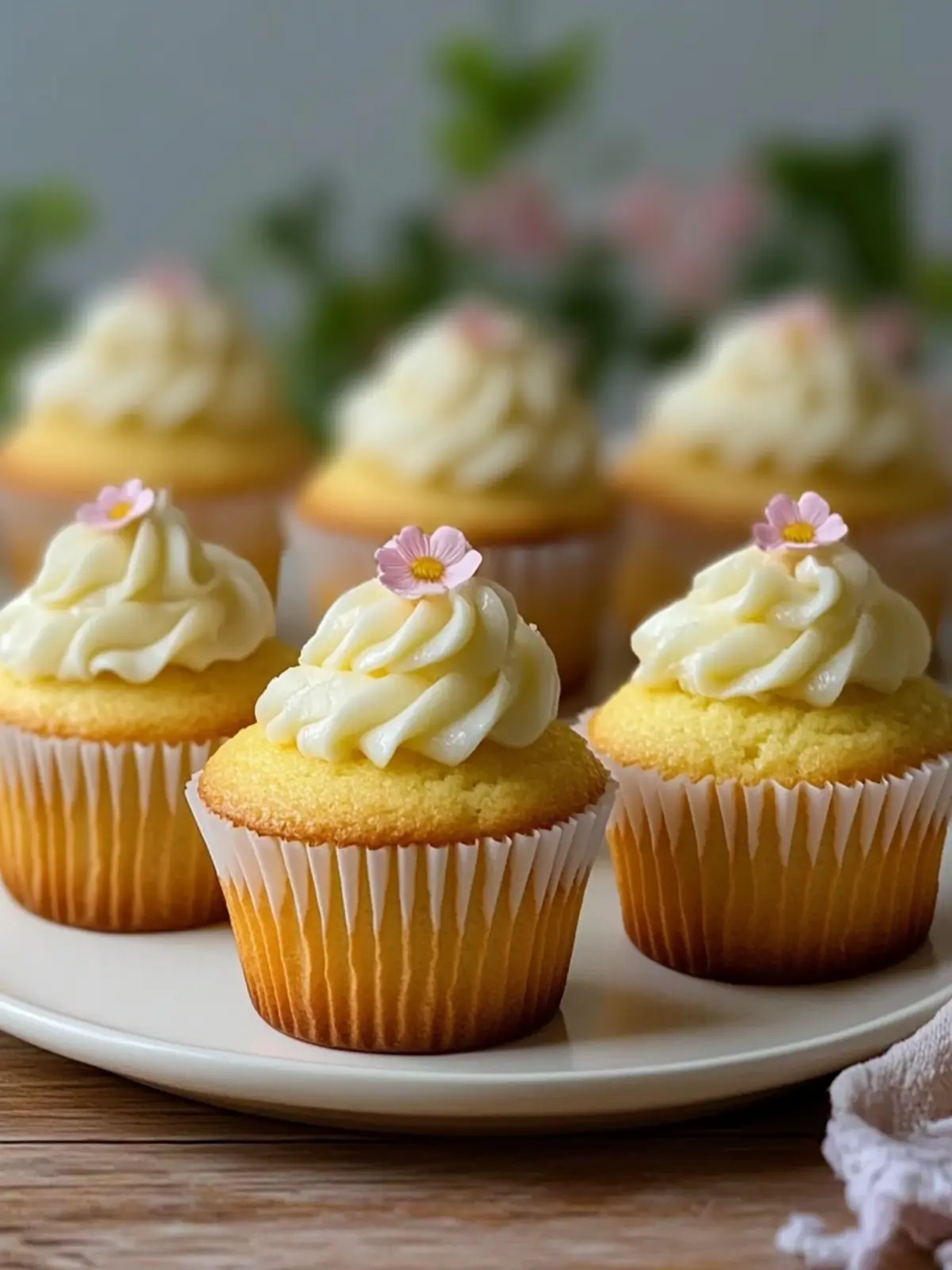 Perfect Vanilla Cupcakes