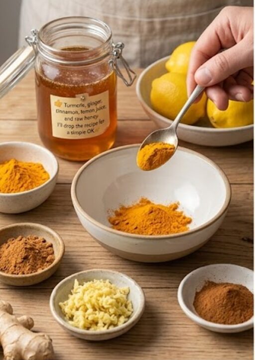 Cinnamon and lemon juice and raw honey: The Ultimate Wellness Tonic