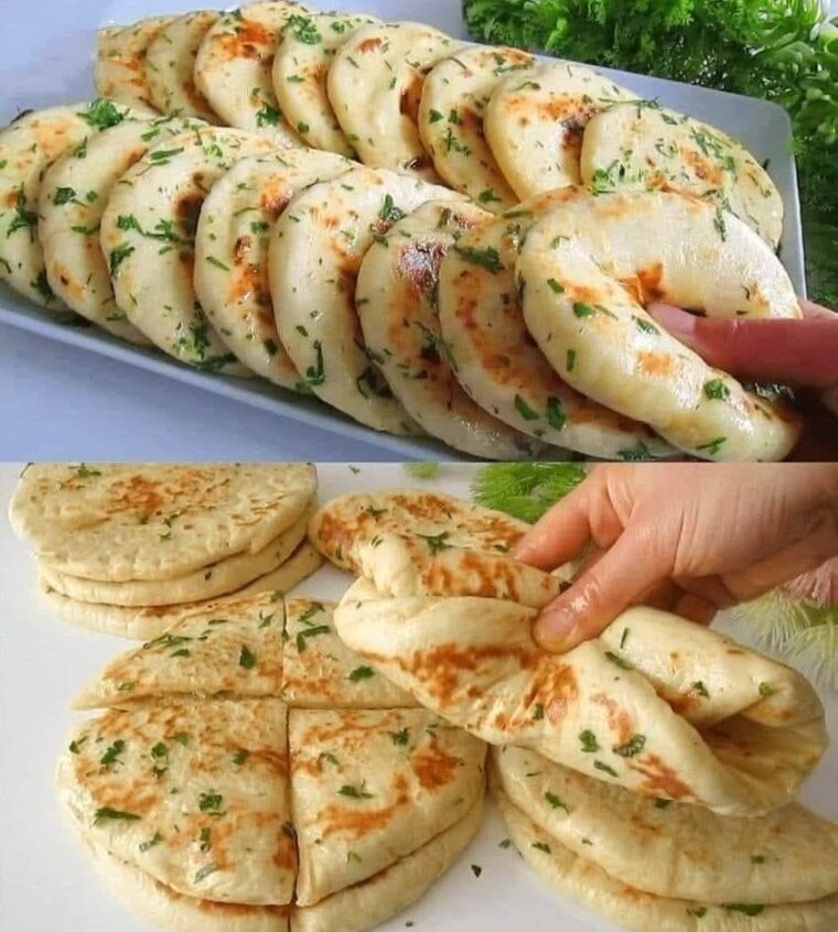 These are awesome : Fantastic Garlic Flatbreads in 10 Minutes!