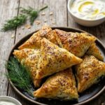 Make delicious spanakopita as an appetizer in no time!
