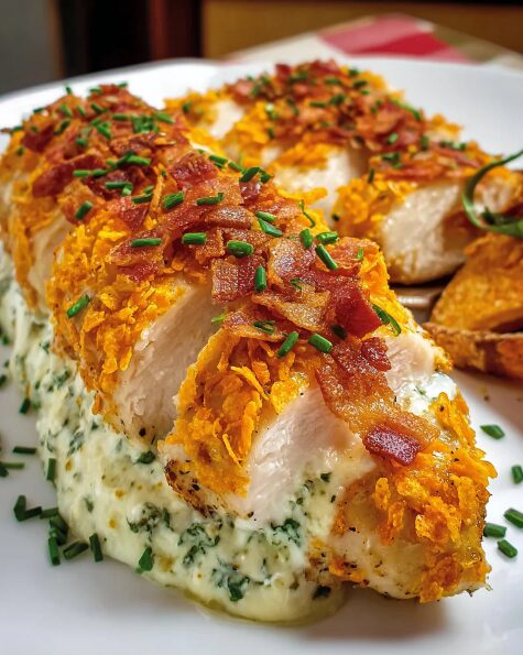 Ultimate Cream Cheese Bacon Doritos Chicken