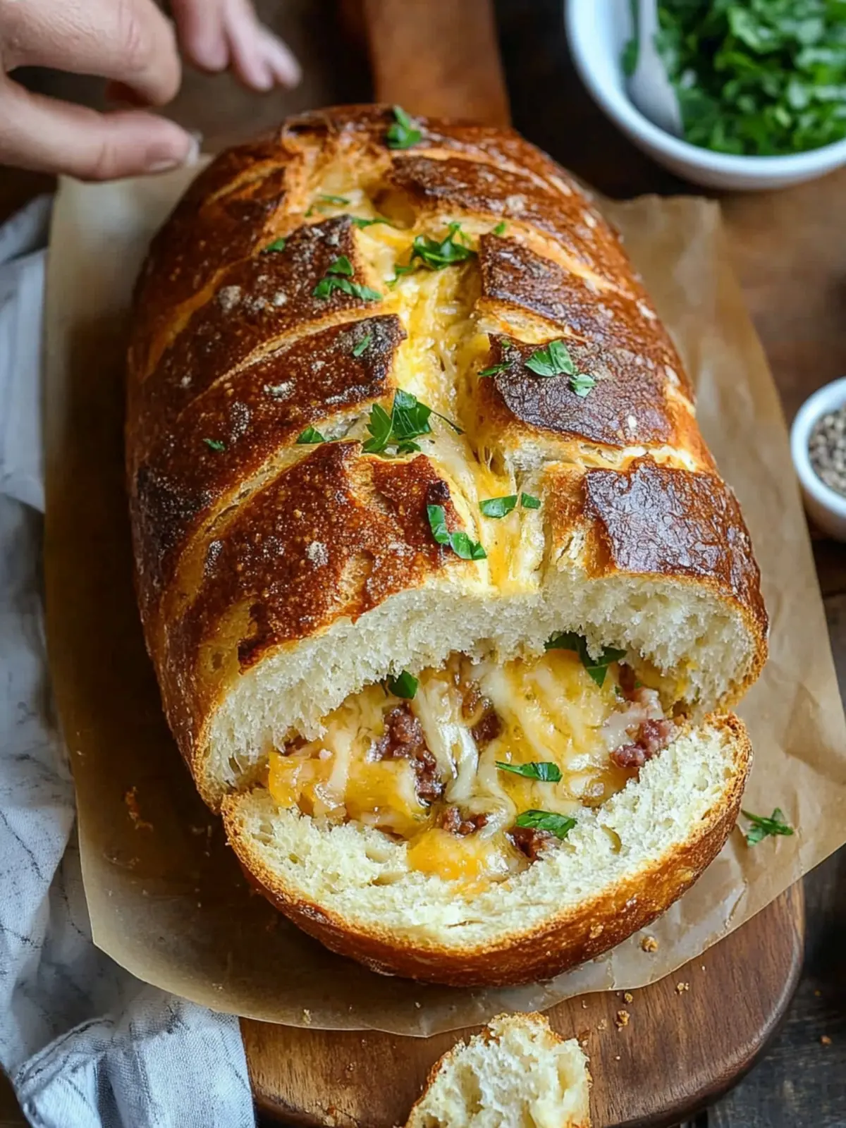 Garbage Bread: Elevate Leftovers into Savory Delight 3 Garbage Bread