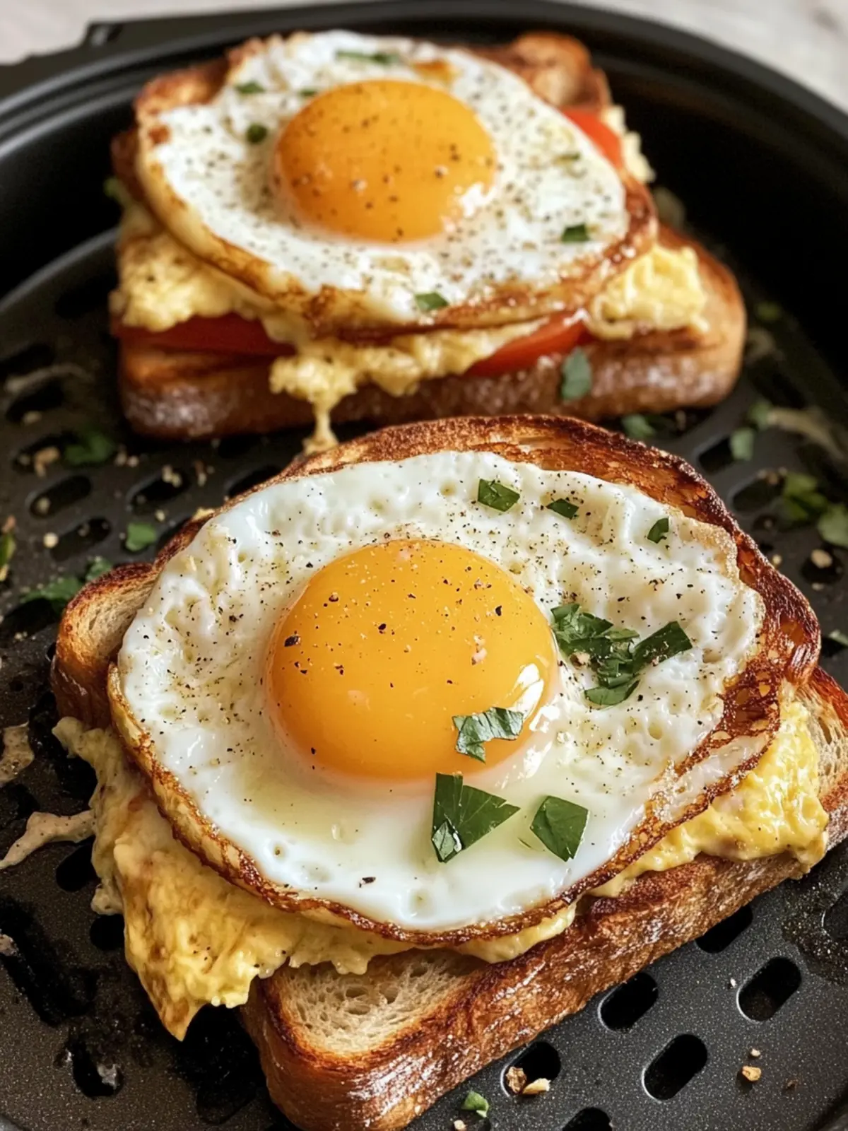 Savory Easy Air Fryer Egg on Toast Ready in 15 Minutes 3 Easy Air Fryer Egg on Toast